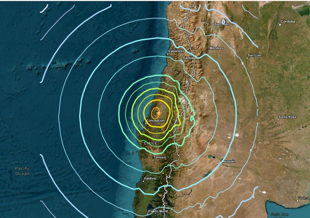 Hace 87 años, Chillán sufrió el terremoto más mortífero de la historia de Chile, con epicentro a 26 km al oeste de San Carlos.
