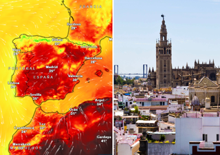 Hoy, 26 de agosto, Sevilla, Madrid, Zaragoza y estas otras 18 ciudades de España superarán los 35 ºC