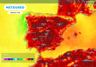 Hoy, 8 de agosto, estas serán las 7 ciudades que alcanzarán los 40 ºC
