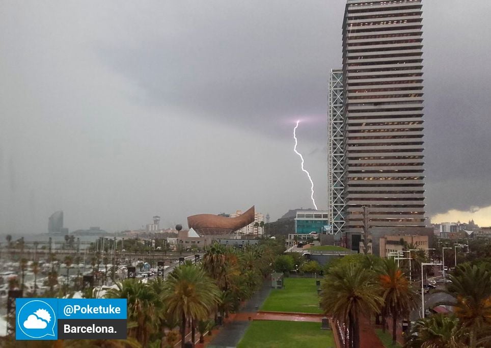 Tormenta Barcelona