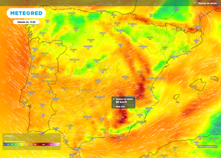 Hoy la borrasca Martinho mantiene a 14 comunidades en aviso por lluvia y viento fuerte