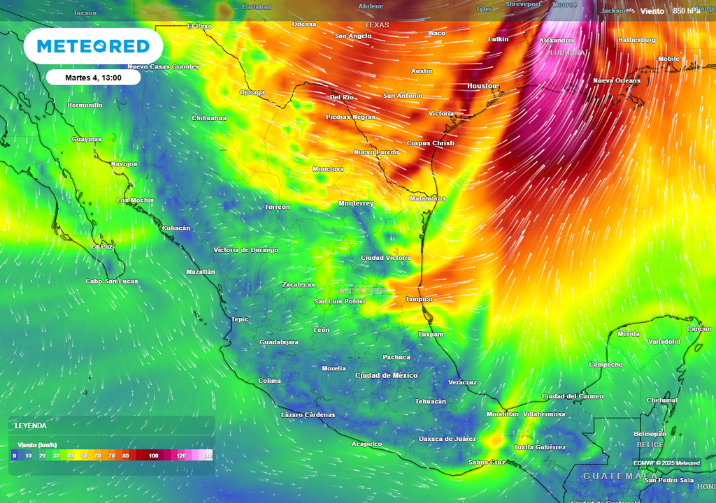 Vaguada polar, relieve y cambios de presión atmosférica