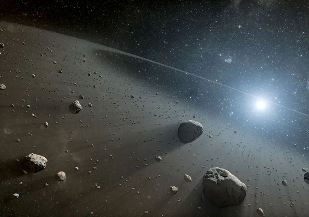 cinturón de asteroides ¿Cómo se formó el cinturón de asteroides entre Marte y Júpiter? Crédito: NASA/JPL-Caltech