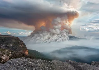 El humo de algunos incendios forestales dan la vuelta al mundo
