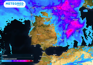 Los restos del huracán Debby, vaguadas de aire frío, DANA y fuertes tormentas en zonas peninsulares y en Baleares