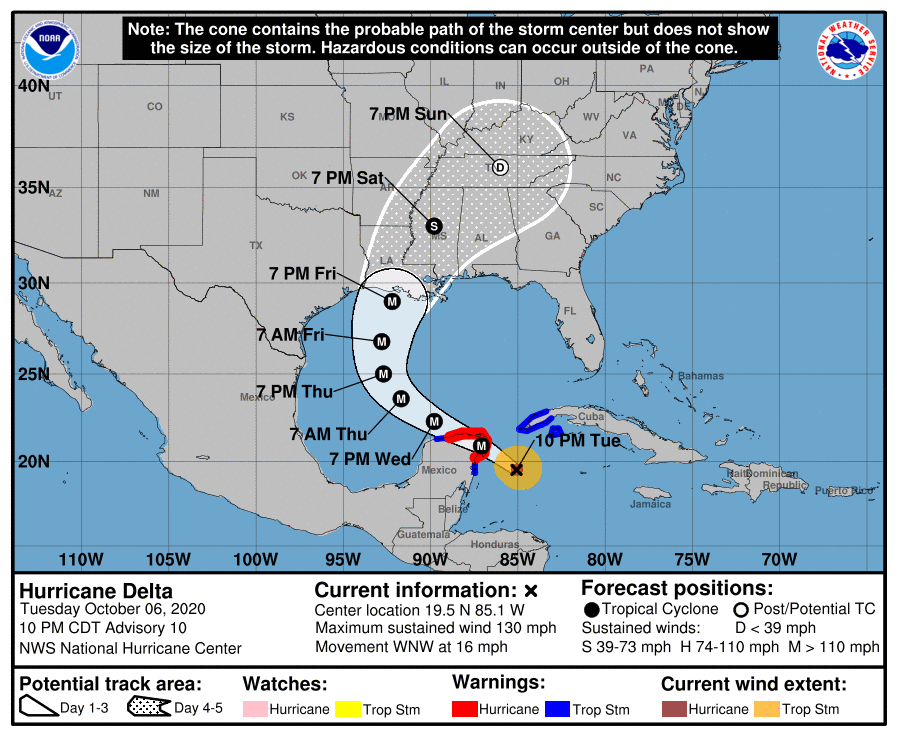 Huracán Delta: sorprende a los científicos por su ...
