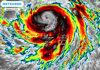 Huracán Erin: con una explosiva intensificación alcanzó la categoría 5 y ahora fluctúa, ¿dónde podría impactar?