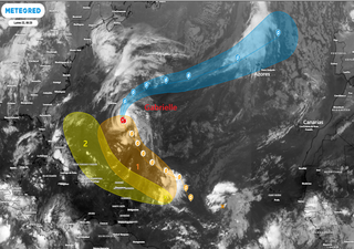 El huracán Gabrielle, su acercamiento a la península ibérica como borrasca y un nuevo "huracán de peces" a la vista
