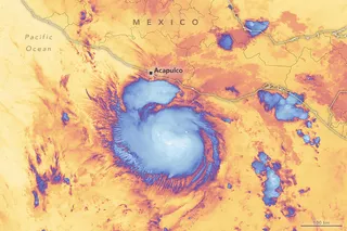 Hurrikan Otis geht mit seinen Rekorden in die Geschichtsbücher der Meteorologie ein!