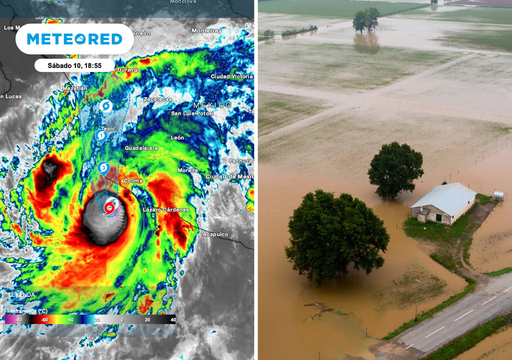 Hurac&aacute;n Simon pone en alerta a Guerrero y Michoac&aacute;n por lluvias torrenciales tras los da&ntilde;os de Rachel en el Pac&iacute;fico