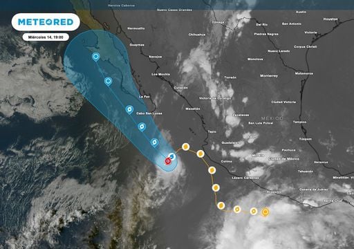 Hurac&aacute;n Simon se frena frente a Jalisco como categor&iacute;a 1: reporte actualizado indica sigue bajo incertidumbre
