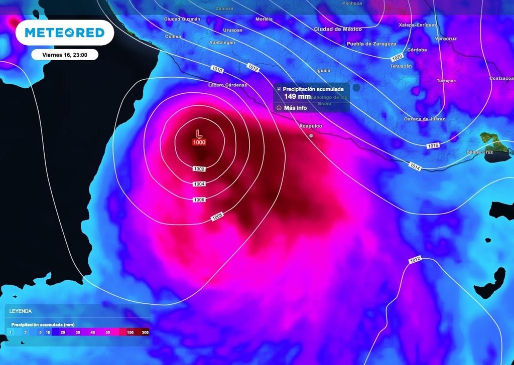 Los acumulados de lluvia más importantes serán sobre la costa Suroeste. Los acumulados de lluvia más importantes serán sobre la costa Suroeste.