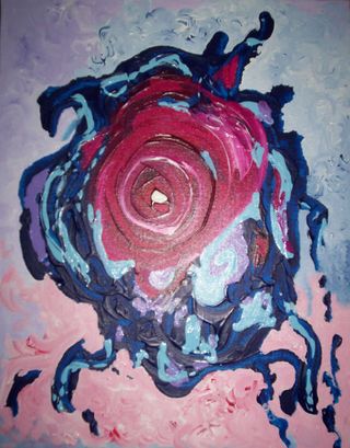 Huracanes en pintura de Susan Voss