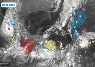 Huracanes Tammy en el Atlántico y Norma en el Pacífico mexicano están cerca de impactar en tierra 