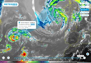 Huracanes y tormentas tropicales traen el "caos" a la previsión para España