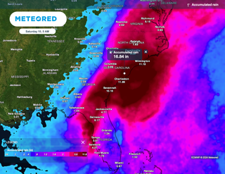 Hurricane Debby set to bring historic rainfall to Georgia and the Carolinas. How much rain do we expect in these states?