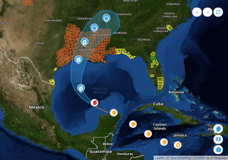 Uragano Delta, rischio di pericolose mareggiate per la costa degli USA
