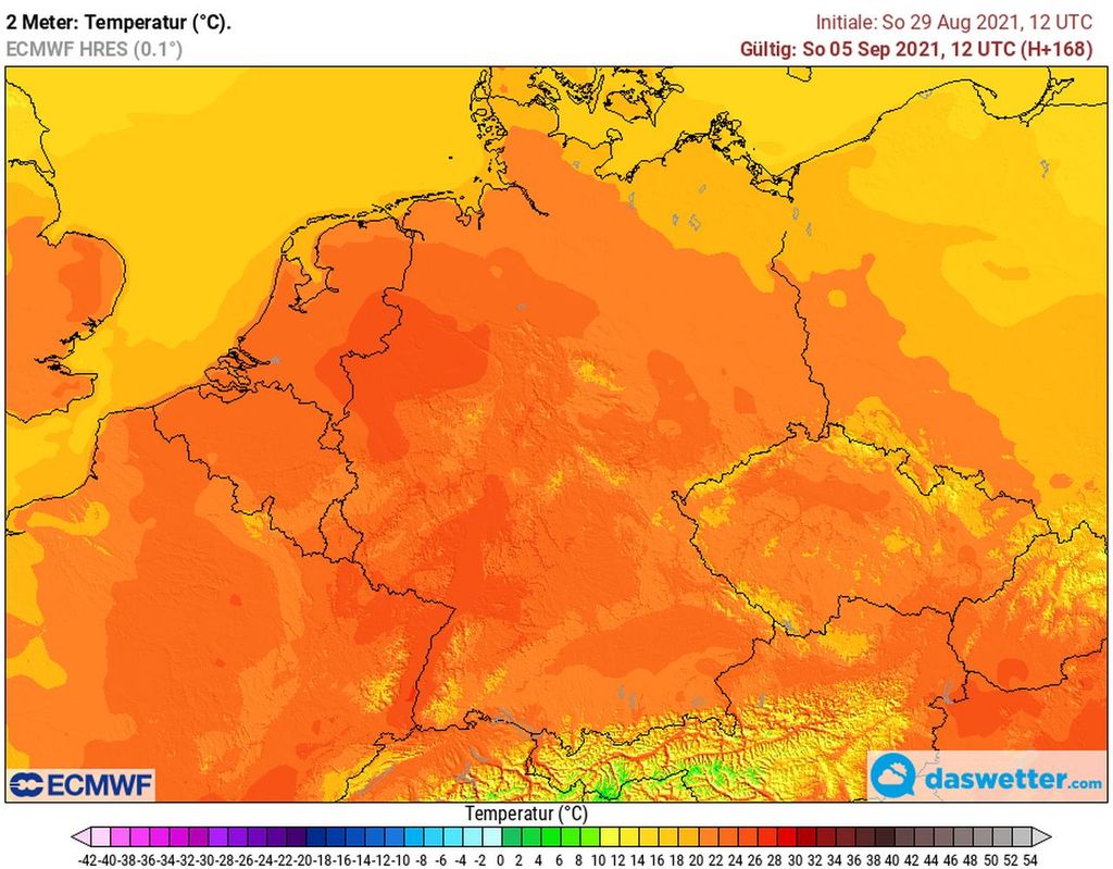 Sommerwetter im September