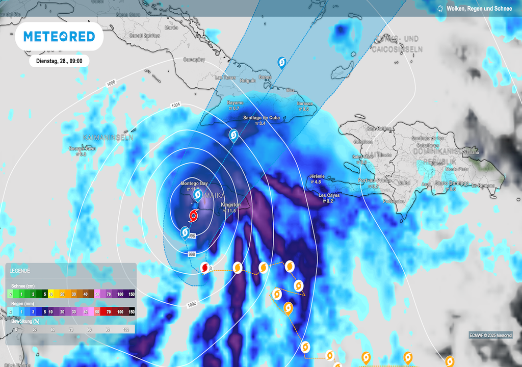 Alarm, Hurrikanwarnungen, Jamaika, Kuba, Haiti Alarm, Hurrikanwarnungen, Jamaika, Kuba, Haiti
