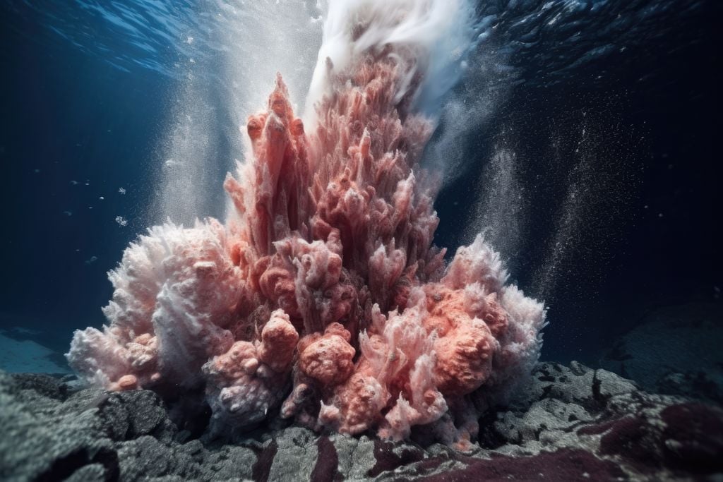 Hydrothermal vents spew out metals vital for tiny carbon-storing plants