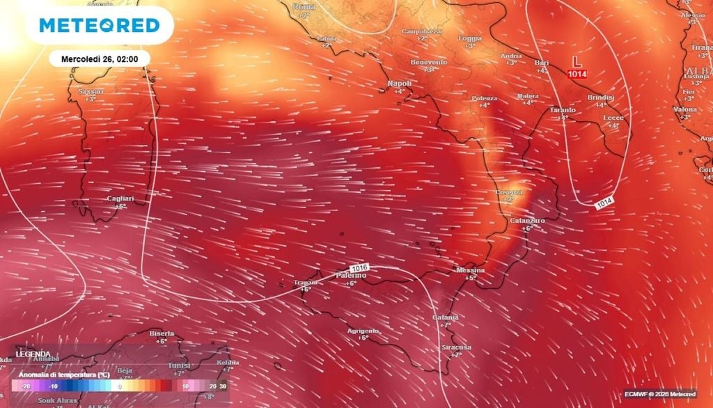 Caldo, Africa. Ad inizio settimana in alcune aree del Sud si potranno raggiungere i +37°C +38°C.