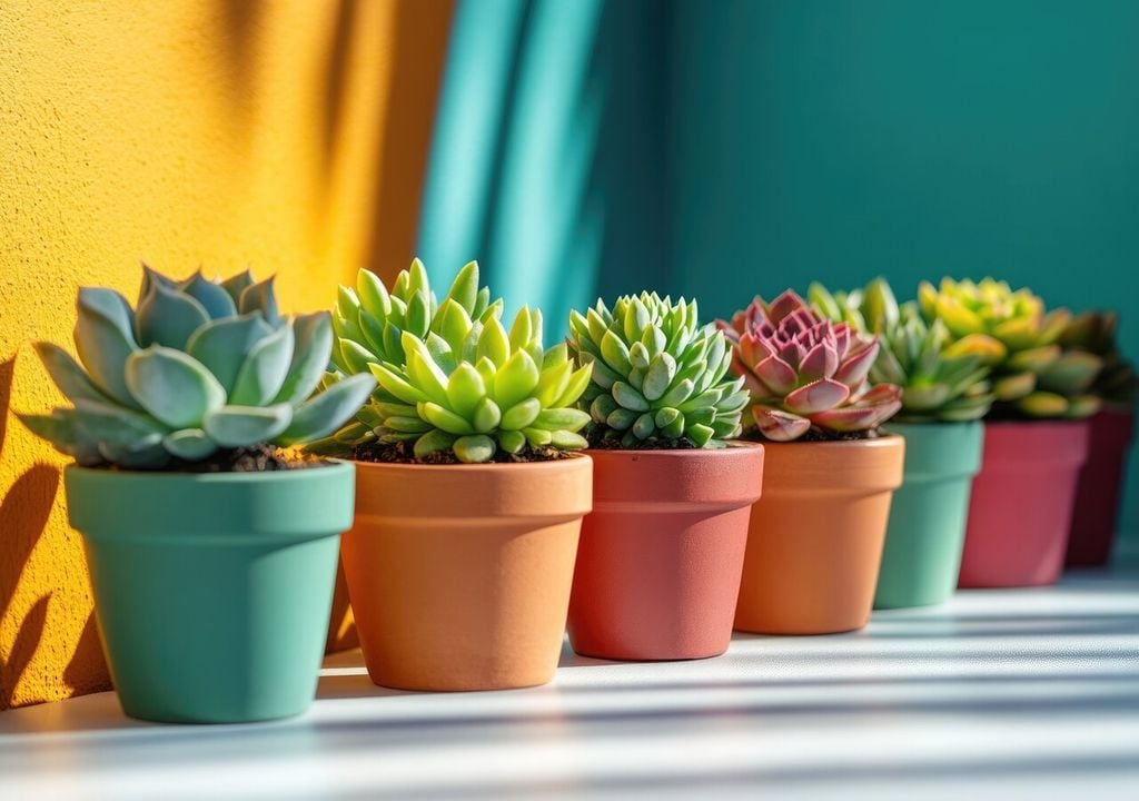 I vasi in terracotta sono esteticamente belli e resistenti nel tempo