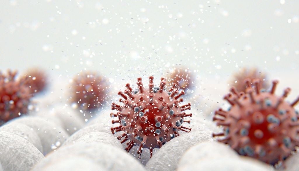 Alcuni virus usano un sistema di comunicazione e cooperazione basato su segnali chimici (a base di composti chiamati peptidi) rilasciati durante l'infezione. Questo processo molecolare, tecnicamente conosciuto come arbitrium, serve a comunicare agli altri virus a propria situazione nel terreno.