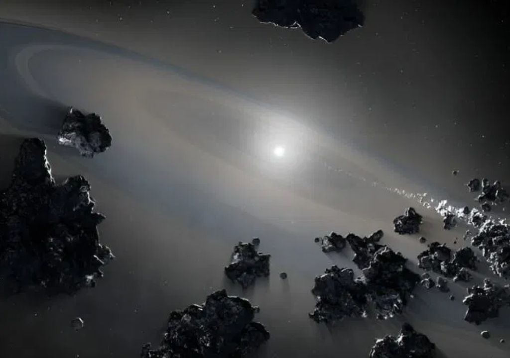 enana blanca come planetas en Vía láctea