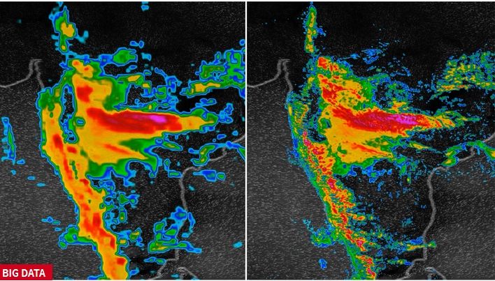 Ibm Anuncia Un Modelo Global De Pronóstico Del Tiempo De Muy Alta Resolución: Graf