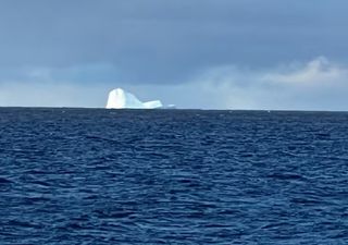 Alarm in Feuerland wegen der Gefahr eines Eisbergs in unmittelbarer Nähe der Küste von Ushuaia