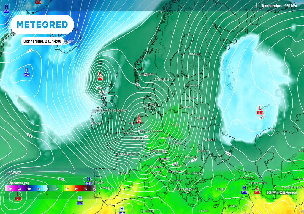 Deutschland, Zyklonal, Tiefdruck, westlichen Strömung