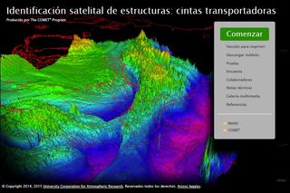Identificación satelital de estructuras: cintas transportadoras