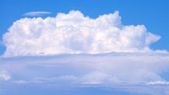 Identificando, Localmente, La Estructura Vertical De La Troposfera: Cumulonimbus Calvus Y Con Pileus