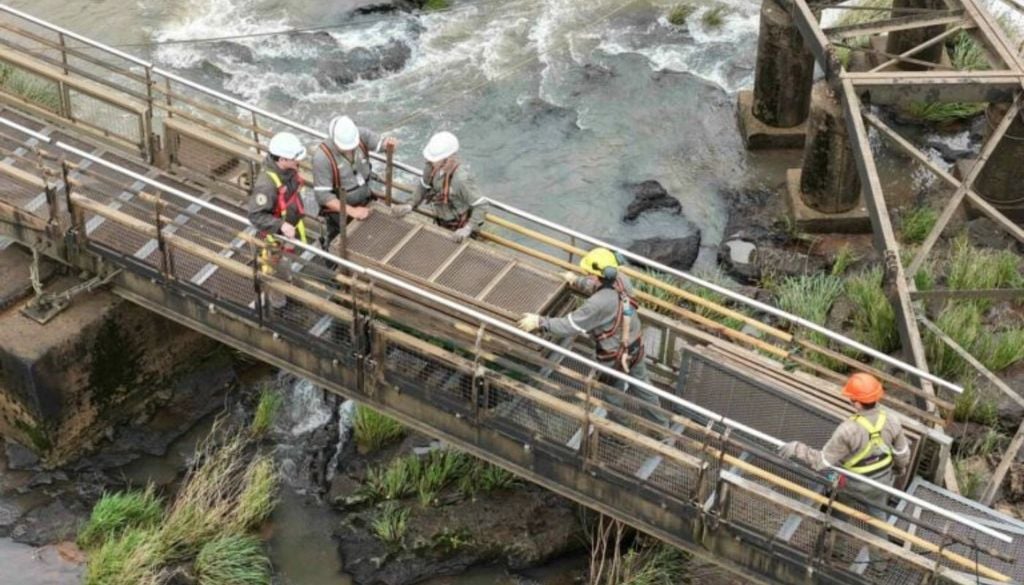Parque Nacional Iguazú Según informaron, el circuito Garganta del Diablo permanecerá cerrado durante unos 40 días. | Foto: Iguazú Argentina S.A.