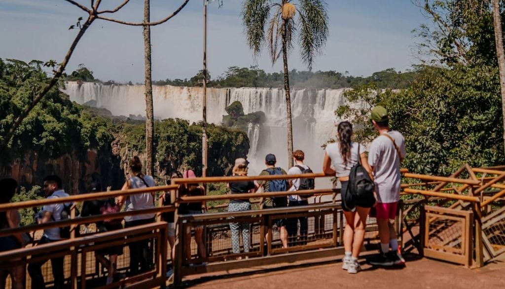 Parque Nacional Iguazú Área Cataratas: los Circuitos Superior e Inferior siguen disponibles tanto para acceso como su recorrido. | Foto: Iguazú Argentina S.A.