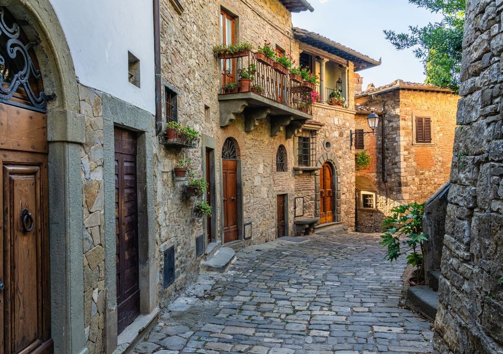 Toscana - borgo medievale Toscana - borgo medievale