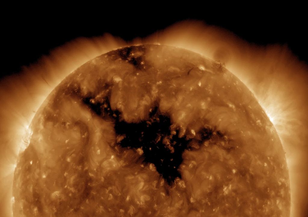Buco coronale solare