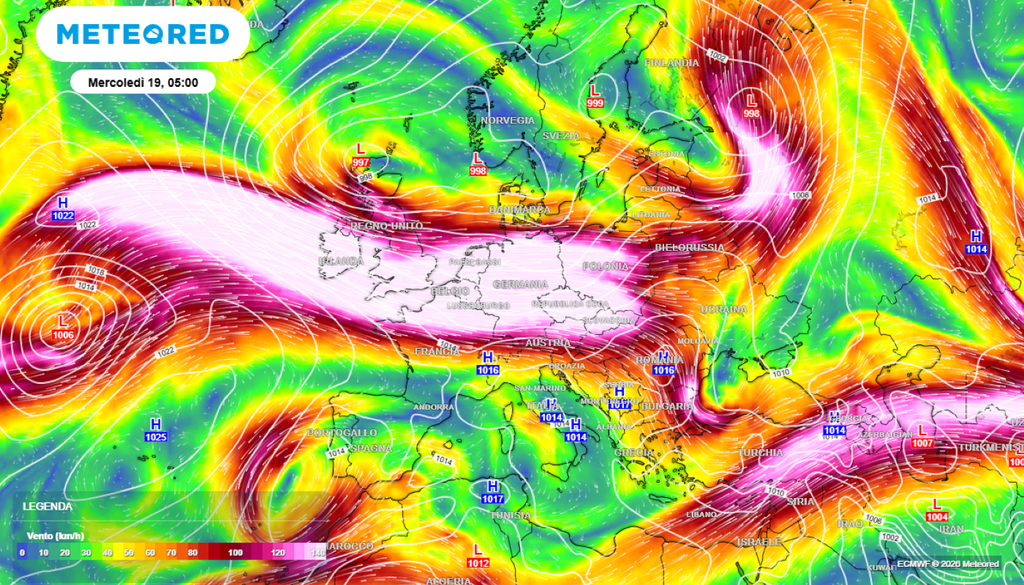 La ventura stagione autunnale si preannuncia ricca di eventi precipitativi estremi sull'Italia.