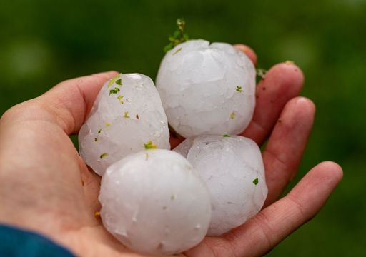 Il cambiamento climatico sta ingigantendo sempre pi&ugrave; i chicchi di grandine, l'Italia &egrave; uno dei Paesi pi&ugrave; esposti