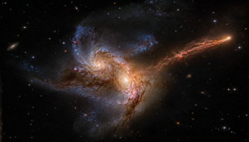 I buchi neri non stanno fermi: vagano, oscillano e scappano dalle galassie