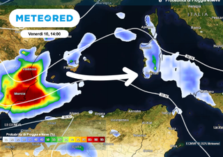 Il ciclone Alice è in Spagna ma punta sull’Italia: maltempo in arrivo in queste regioni