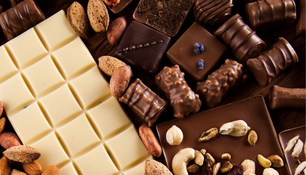 Cioccolato Le varietà di cioccolato sono moltissime, ma tutte hanno lo stesso punto di fusione a 34°C