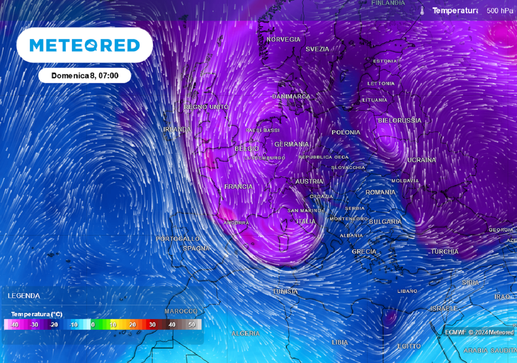 Maltempo invernale sull'Italia
