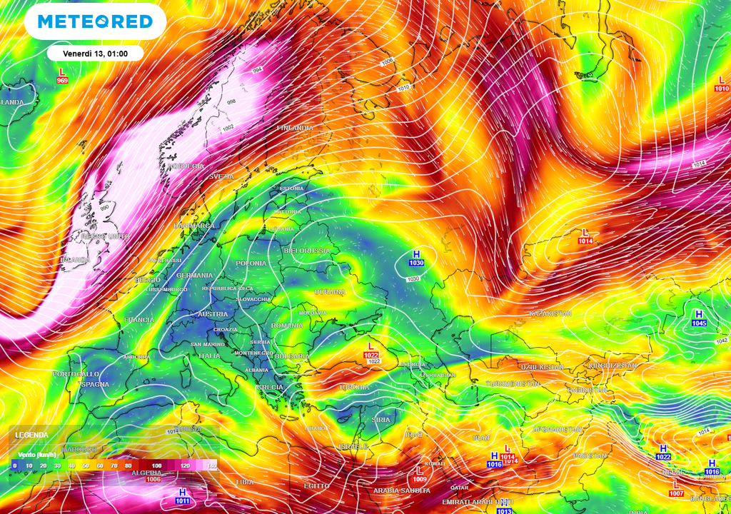 L'impatto principale del final warming è sull'indebolimento della corrente a getto polare, che diventa più ondulata e instabile, favorendo scambi meridiani: aria fredda che scende verso sud e aria calda che sale verso nord.