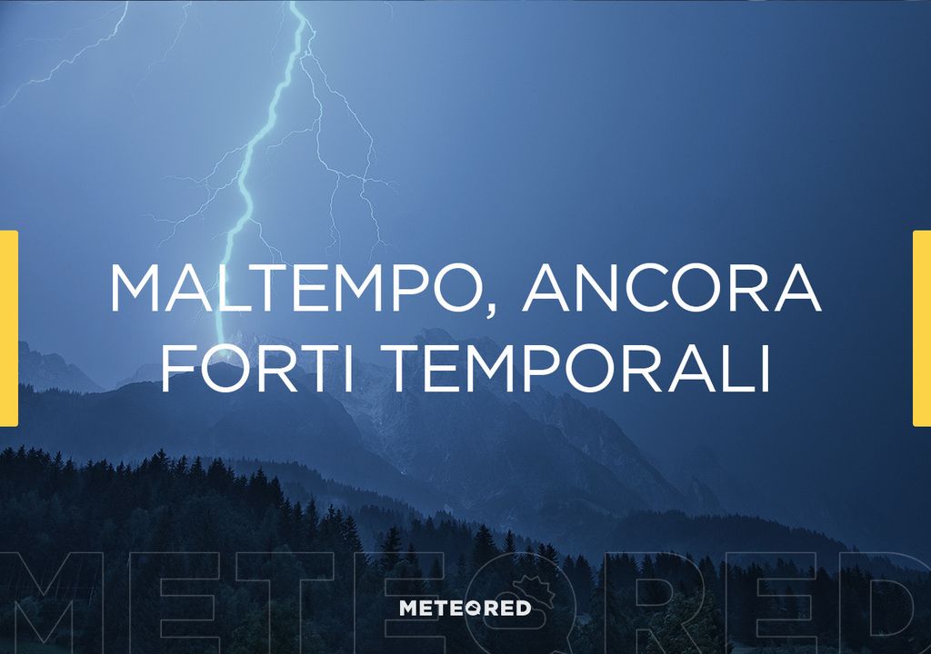 Maltempo sull'Italia: è allerta meteo
