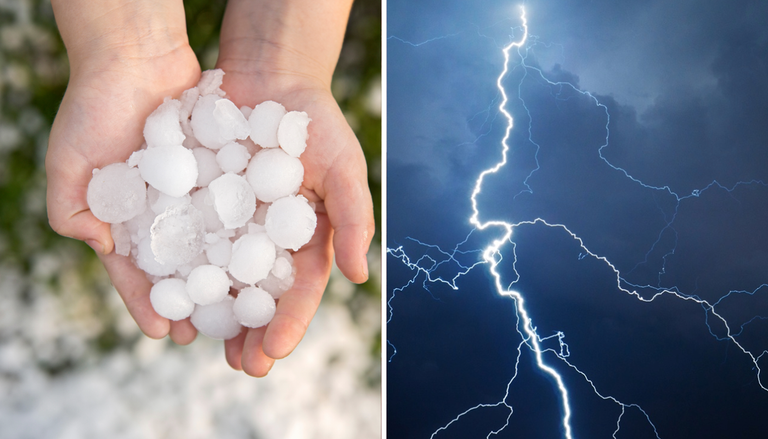 Si avvicinano 18 ore di forti temporali su Alpi, Prealpi e Pianura Padana: pioggia, grandine e colpi di vento
