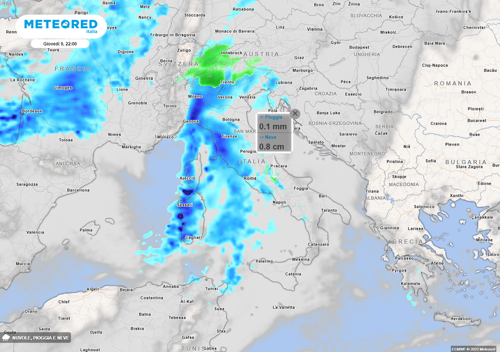 Nuvole, Pioggia e Neve Nuvole, Pioggia e Neve
