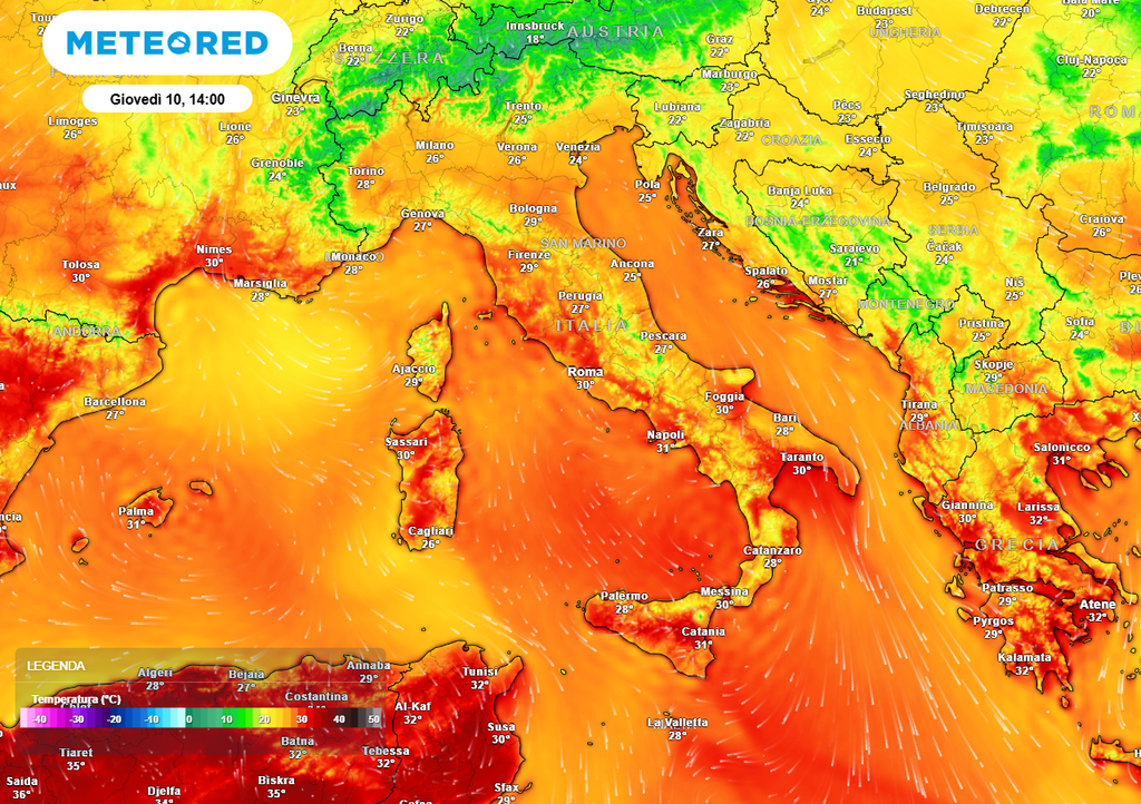 Temperature nella media del periodo e localmente anche sotto per la metà della settimana