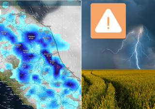 Nuova allerta meteo oggi in 11 regioni, dove pioverà nel giorno della Festa della Liberazione?