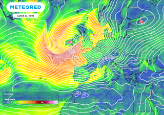 Tra poche ore la tempesta Herminia porterà venti forti e abbondanti piogge in queste regioni